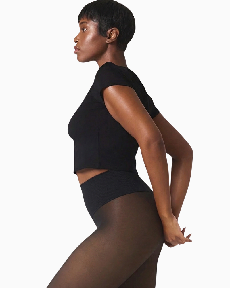 Translucent Fleece Lined Leggings